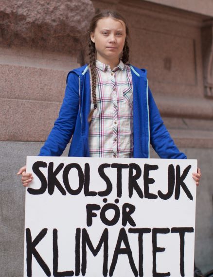 Greta Thunberg, Foto von Anders Hellberg - Eigenes Werk, CC BY-SA 4.0, https://commons.wikimedia.org/w/index.php?curid=77270098